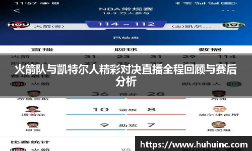 火箭队与凯特尔人精彩对决直播全程回顾与赛后分析